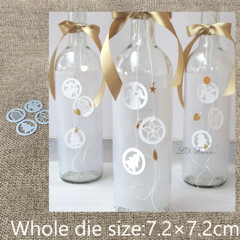 New Design Craft Metal stencil Cutting Dies 4pcs angel house tree star rings scrapbook die cuts Album Paper Card Embossing | Дом и сад
