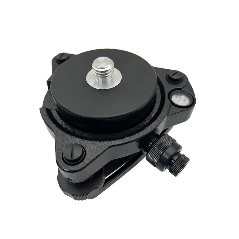 

Black Tribrach With Optical Plummet GPS Carrier Fixed Adapter With 5/8 Thread for Top-con Total Station GPS GNSS