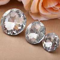 10pcs Diamond Upholstery Buttons Crystal Nails Gem Decorative Tacks Studs 20/25/30mm Craft Handmade Leather Sofa Bag Board 1