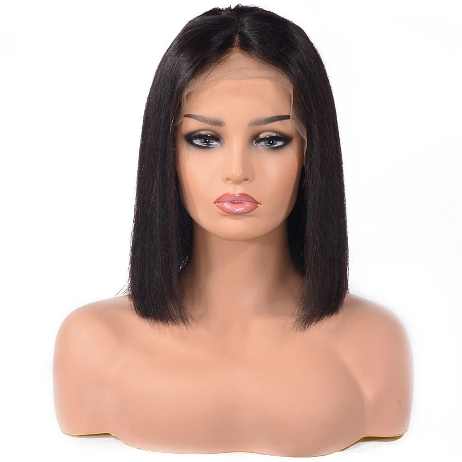 

Bob Lace Front Wigs 13x4 Lace Front Straight Human Hair Wigs For Black Women Brazilian Hair