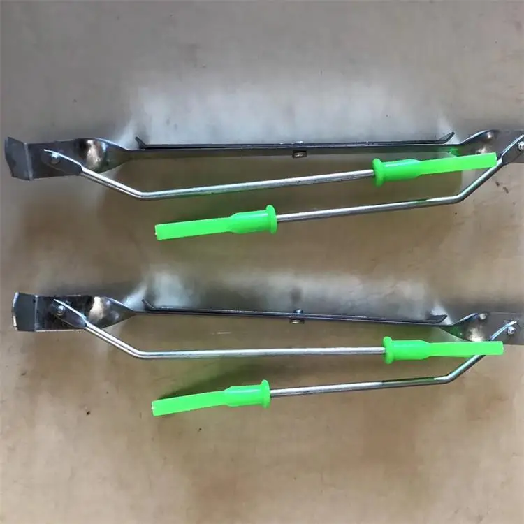 

New Style Ice Fishing Winter Fishing Holder Foldable Double Headed Holder Metal Ice Fishing Rod Rack Fishing Gear Ice Fishing Su