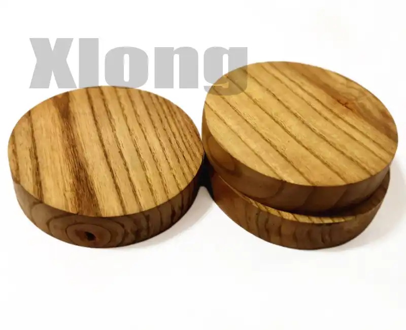 round wood block