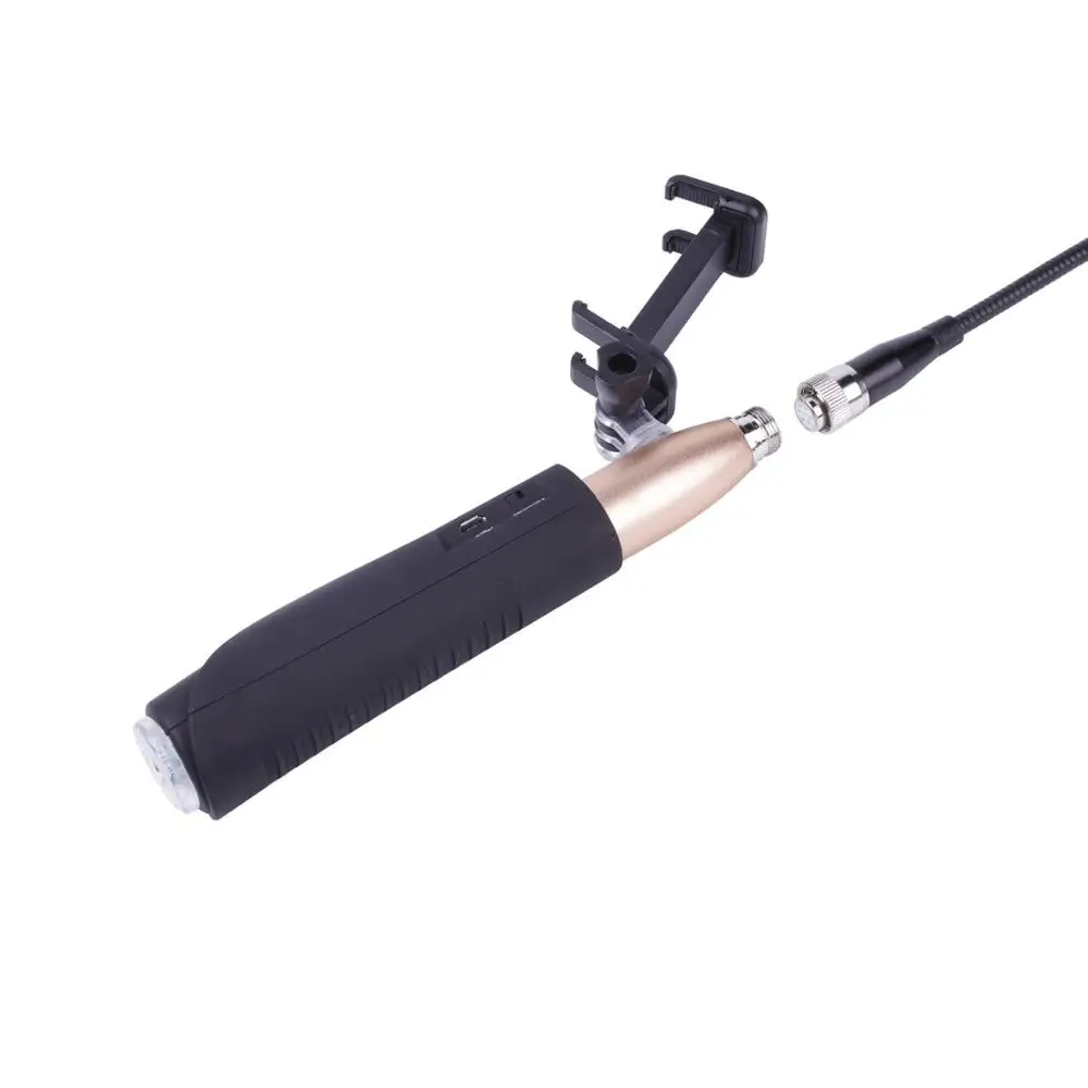 Wifi Handle Endoscope Camera 5.5mm 6 LED Lights Android and IOS Snake Wifi Borescope Camera