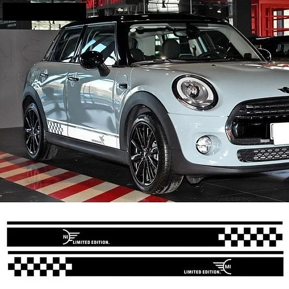 Для 1 комплекта/2 шт Mini Cooper limited edition R50 R52 R53 гоночные полосы наклейки на авто