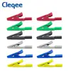 Cleqee P2009 6Colors Full Insulated Crocodile clip connect 2mm Banana Female Adapter Test Probe Alligator Clip ► Photo 2/5