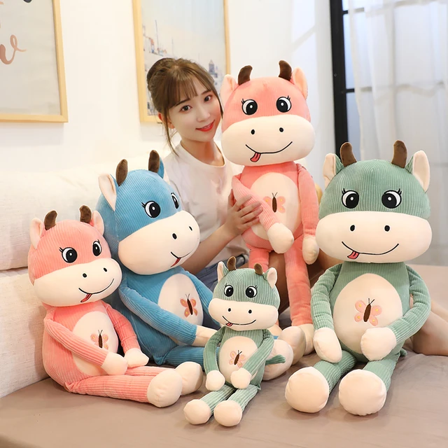 New Arrival Long Legs Cattle Plush Toy For Baby Kids Playmate Soft Stuffed  Animal Cattle Plush Toy Gifts For Kids Birthday - Stuffed & Plush Animals -  AliExpress