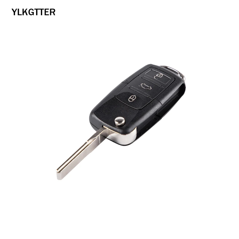 YLKGTTER дистанционный ключ подходит для VW/Volkswagen Caddy Eos Golf 4 Beetle Polo Up Tiguan Touran с ID48 чипом 5K0837202AD 434 МГц