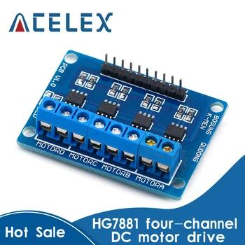 

HG7881 4-Channel DC Stepper Motor Driver Controller Board for Arduino