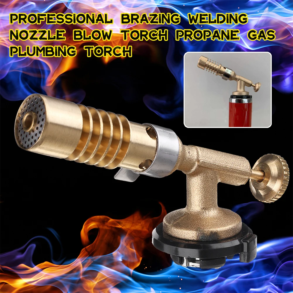  Flame King YSNAX1-003 - Soplete de gas propano para soldar cobre,  descongelar tuberías congeladas, doblado de metales, fontanería e  iluminación de carbón/fogata : Herramientas y Mejoras del Hogar