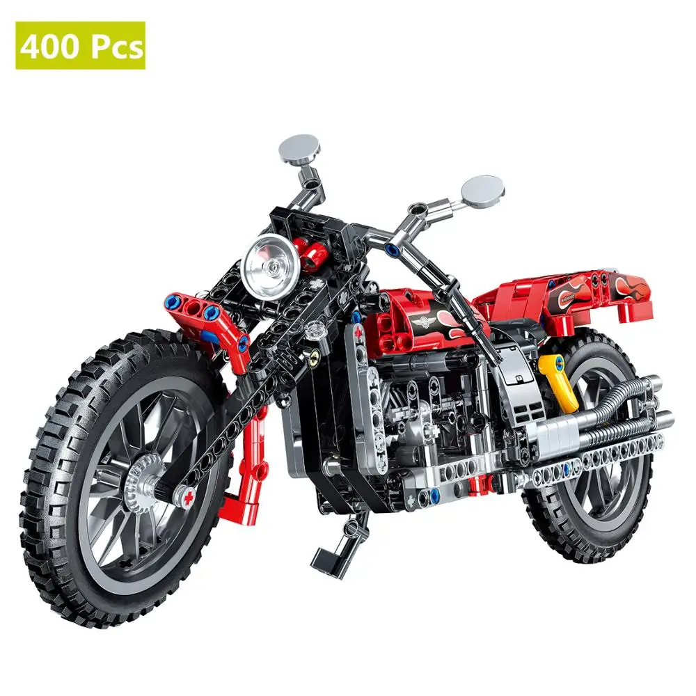 

2020 Technic Creator Expert Motorbike Building Blocks Sets Bricks Children Toys Gifts Compatible Classic Street Motorcycle Model
