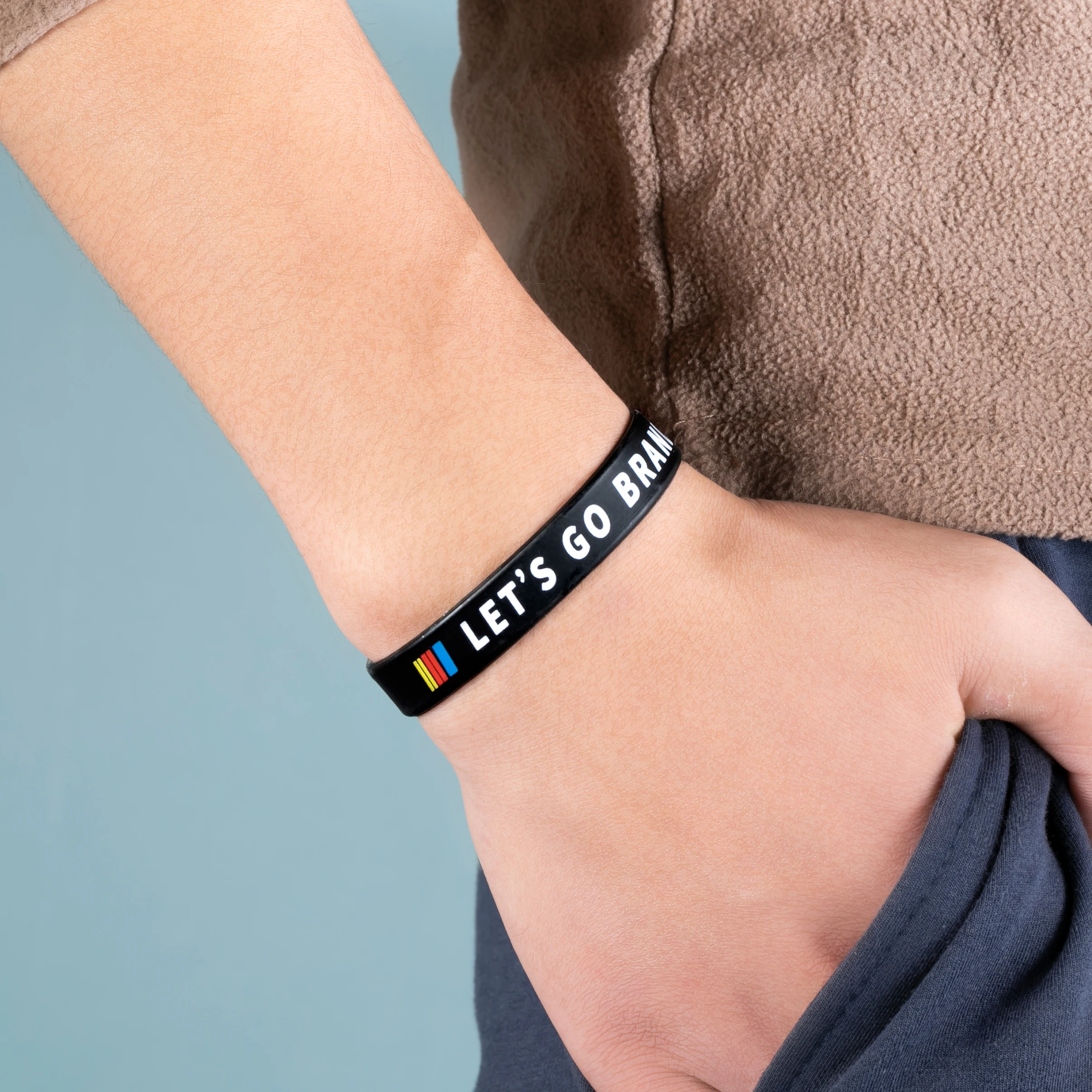 Lets Go Brandon Funny Rubber Wristband FJB Silicon Bracelet for Men For Women Joe Biden Sport Wrist Band Unisex | Украшения и