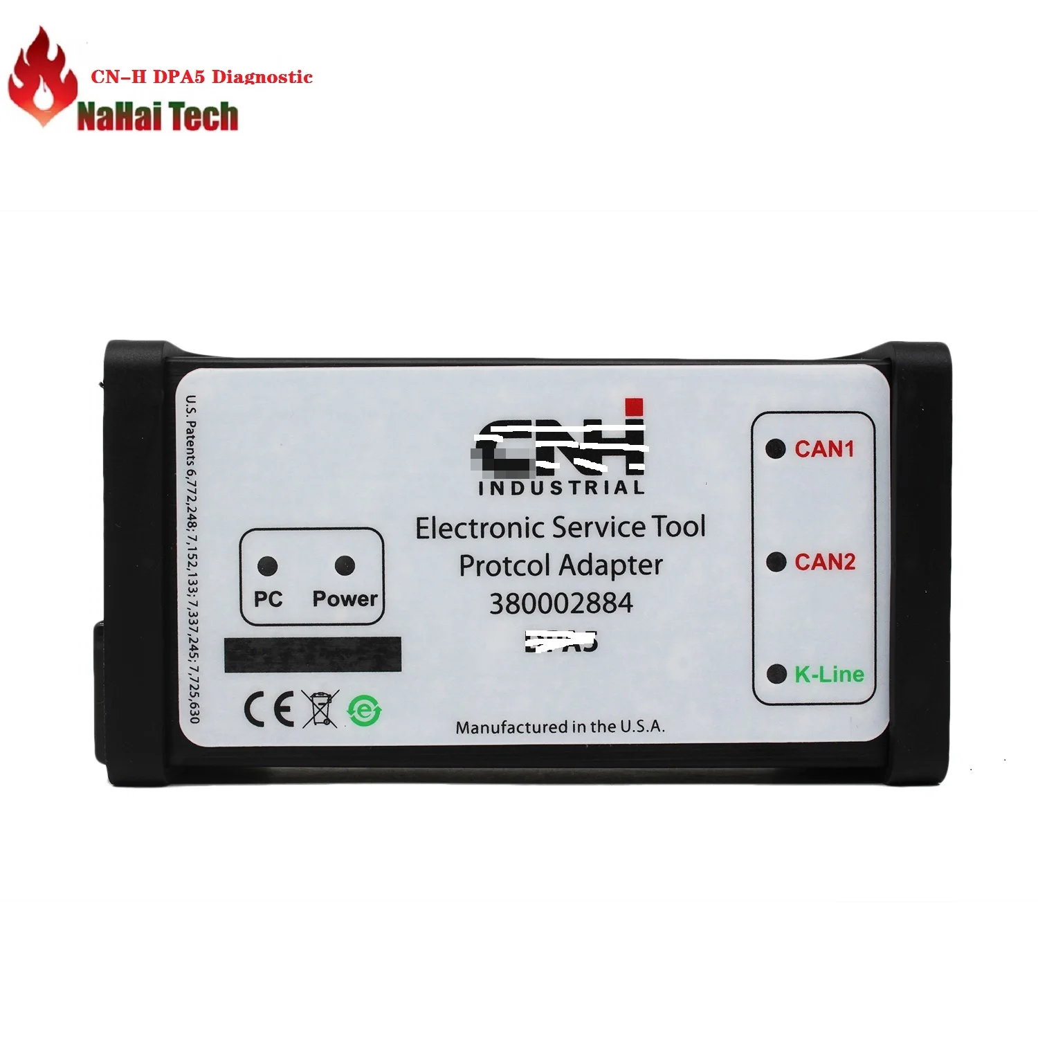 New for C-NH EST 8.6 Electronic Service Tools Support K Line Protcol Adapter 380002884 DP A5 Trucks Diagnostic Tool Holland Case |