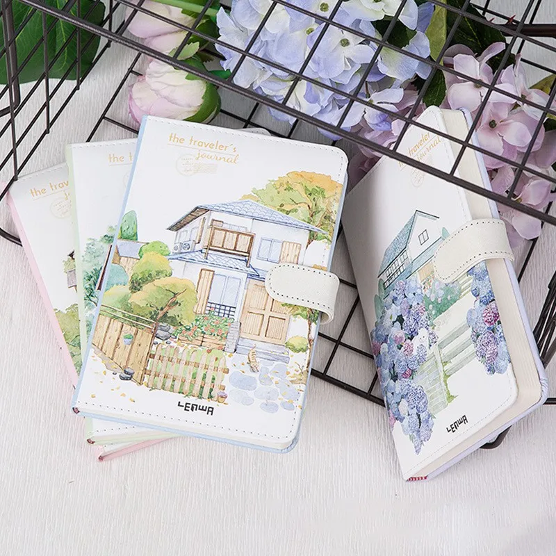 

Vintage Notebook A5 Student Bullet Journal Dot/Grid/Ruled Inner Paper Cute Stationary Planner 2020 Diary Agenda Office Supplies