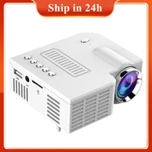 2021 мини портативный видеопроектор 1080P светодиодный HD USB TF-карта WiFi UC28C Домашний кинотеатр Кино игра офис медиаплеер развлечения