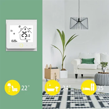 

Smart Wifi Thermostat Voice Control Termostato Wifi Temperature Controller For Water/Gas Boiler for Alexa Google Home