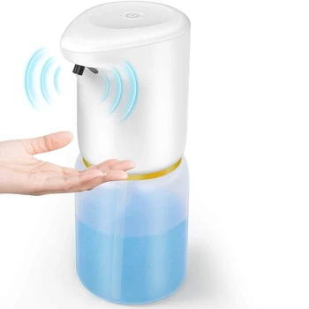 

Automatic Soap Dispenser Pressless 14Oz USB Charging Alcohol Sprayer Hand Dispenser Waterproof Adjustable for Home