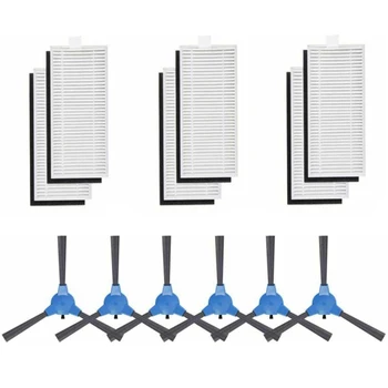 

Filters Side Brushes Compatible Replacement For Eufy 11S RoboVac30,30C,15C Parts Accessories High Quality