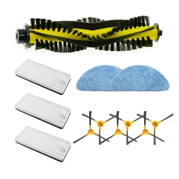 

Side Brush Hepa Filter Mop Cloths Roller Brush for Neatsvor X500 Robot Vacuum Cleaner Accessories Roller Brush
