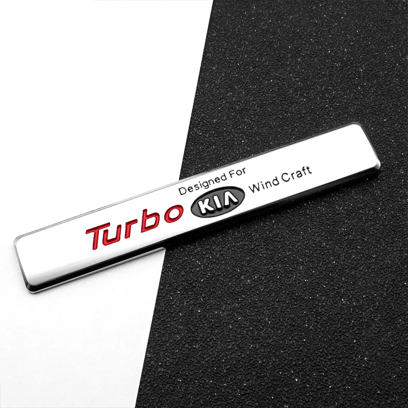 1 шт. 3D стайлинга автомобилей TURBO Стикеры Наклейка металлическая эмблема сзади