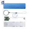 DC 3V-5V Metal Detector Kit 60mm Detective Non-contact Sensor Module with 18650 USB Power Bank Box Metal Finder Electronic DIY 5