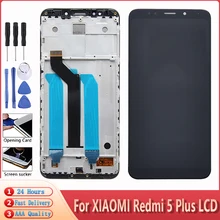 ЖК дисплей для Xiaomi Redmi 5 Plus с рамкой сенсорный экран дисплея на