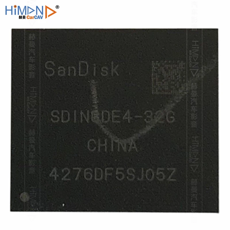 Himan CACAV BGA чип памяти IC SanDisk SDIN8DE4-32G для Ford navigation APIM интегральная схема
