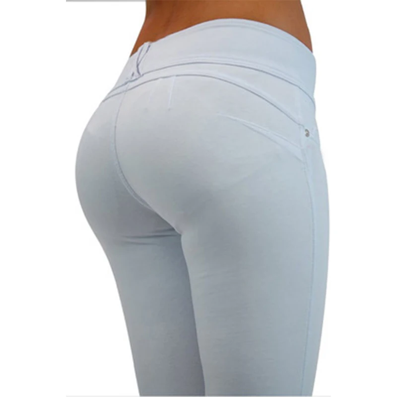 White Спортивные штаны, женская одежда, осенне-зимние штаны,, обтягивающие, повседневные, винтажные, одноцветные, под брюки, джоггеры, эластичная талия, брюки-карандаш - Цвет: White