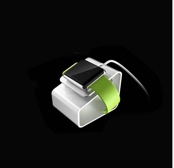 Портативный Зарядное устройство для наручных часов Apple Watch подставка 5 4 3 2 1 44/42 мм 40 38 мм и нержавеющая сталь металлический корпус наручных часов iWatch серии Алюминиевое Крепление беспроводной Зарядное устройство аксессуары для часов