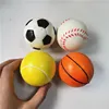 6 unids/set pelota de fútbol básquetbol béisbol directo lento aumento blando y estrujable de alivio de estrés novedad juguete de broma ► Foto 2/6
