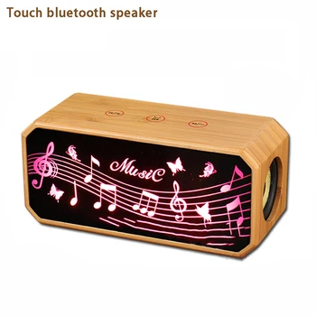 

A new Bluetooth card speaker multi-function LED lamp creative small sound collection artifact prompt
