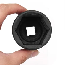 6 точек 41 мм глубокое ударное гнездо 1/" Привод Ось шпинделя гайка гнездо ступицы ось гайка ручные инструменты