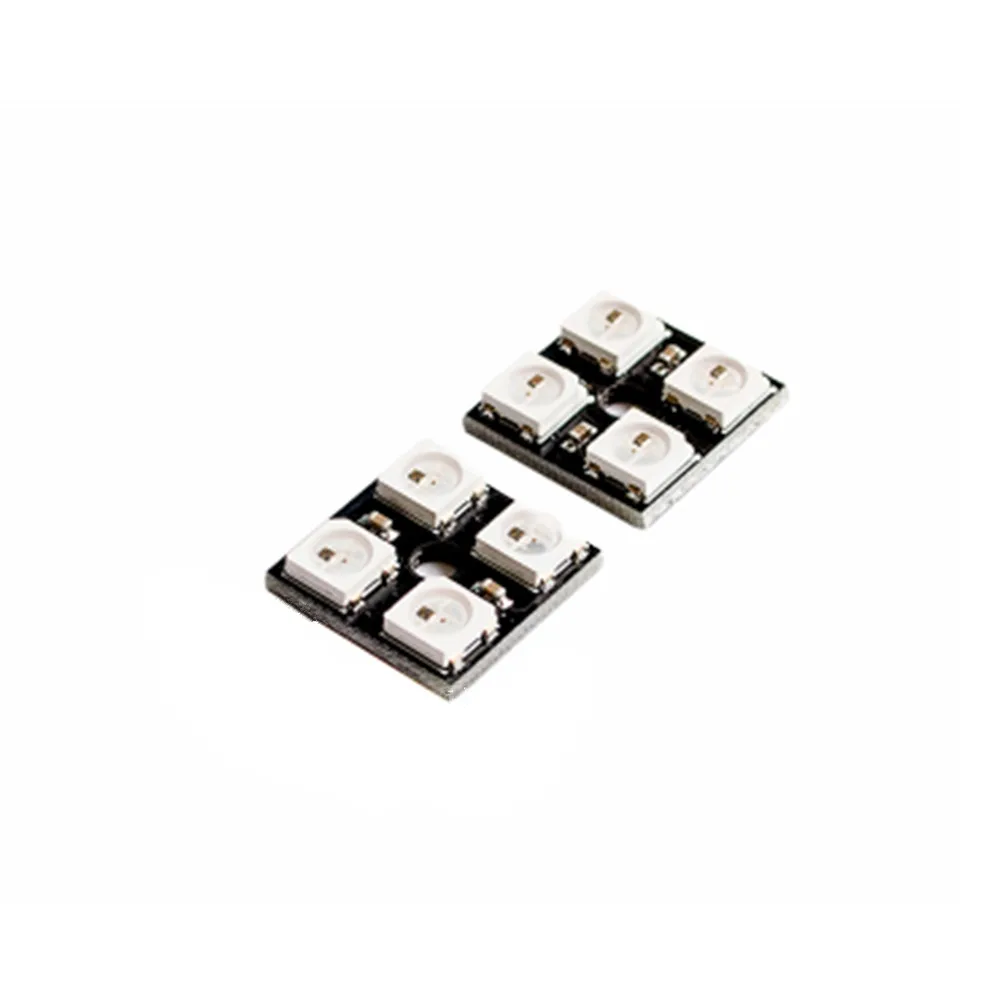 WS2812B 4-разрядный RGB светодиодный полноцветный драйвер светильник световой модуль