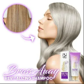 

Brassaway Revitalizing Shampoo Keep Your Perfect Blonde Shadows 100g Fast Mild One-off Hair Color Pen White Hair Hairline Cover