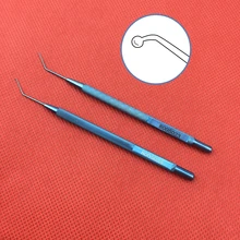 Титановый сплав прямой/угловой вал Akahoshi Nucleus манипулятор офтальмологические инструменты для глазной хирургии