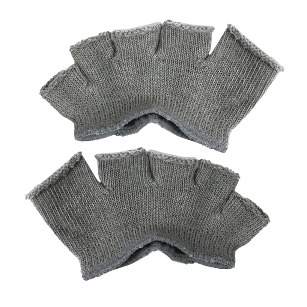 6 Pairs  Unisex Soft Open-Toed 5-Toe Heelless Half Boat Socks Separate Straighten Half Toe Sock Forefoot Support Pads