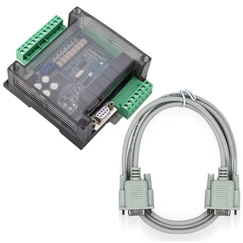

New FX3U 14MR 6AD 2DA RS485 8 input 6 relay output 6 analog input 2 analog (0-10V) output plc controller