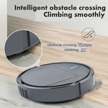 

Sweeping Robot Intelligent Household Charging Vacuum Cleaner 3 Modes Fully Automatic 3 In 1 Sweeping Machine High Power Vacuum C