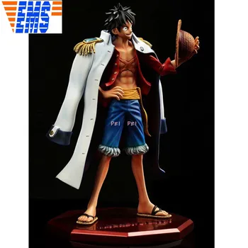 

Anime One Piece straw hat Pirates Monkey D Luffy Full-Length Portrait GK Resin Statue Action Figure Toy box p1772