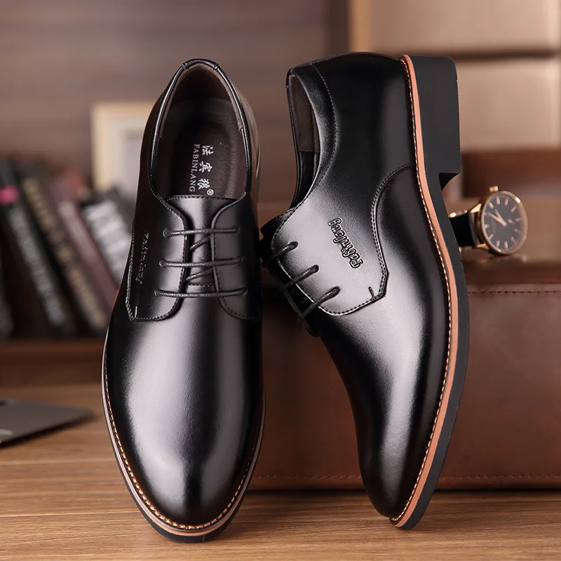 Всесезонные модельные туфли; мужские деловые английские остроконечные туфли с галстуком; Мужские модельные туфли; свадебные туфли