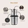 Multipurpose Electric Coffee Bean Grinder with 2 Removable Dry and Wet Cups Stainless Steel Miller for Seeds Spices Herbs Nuts 5