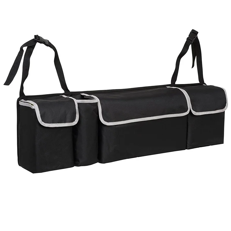 Trunk Organizer Car Storage Seat Back Storage to Keep Car Trunk Neat Car Trunk Storage Organizer for SUV