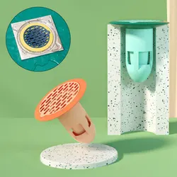 Floor Drain Seal Drain Deodorant Silicone Core Insect Control Backflow Preventer One Way Valve for Bathroom Pipes Tube In Toilet