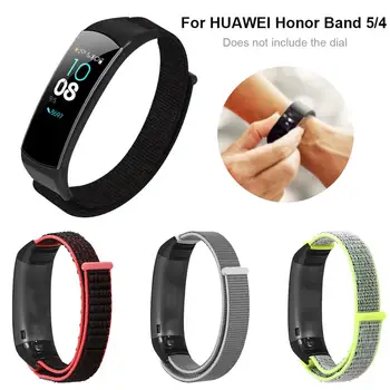 

Nylon Canvas Replacement Strap For Smart Bracelet 5 4 Smart Bracelet Watchband