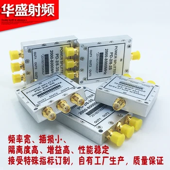 

WIFI, 2-8G, Microstrip Power Divider, SMA, Splitter, 2.4G, 5.8G, One Point Three Power Divider