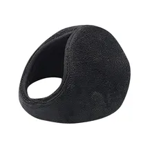 Унисекс, зимние наушники, теплые, уплотненные, сзади, плюшевая одежда, плюшевые наушники,, весна-осень, новые, простые, модные, черные наушники