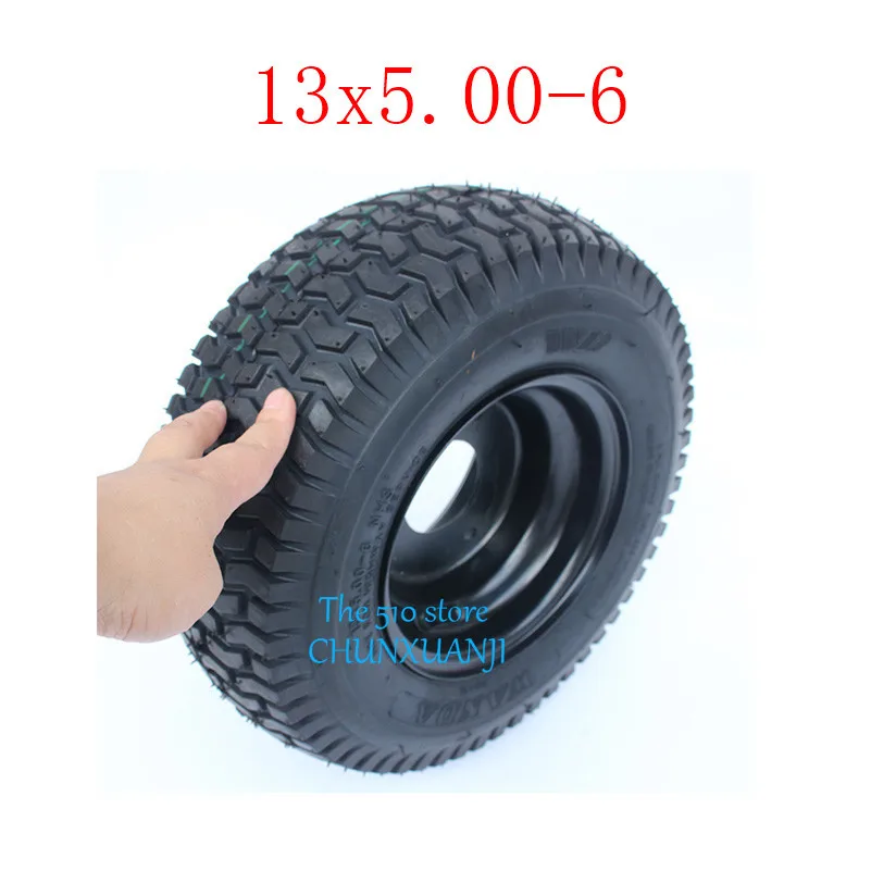 2 шт. горячая Распродажа картинг детская коляска ATV UTV 13X5. 00-6 дюймов бескамерное колесо шин с концентратор