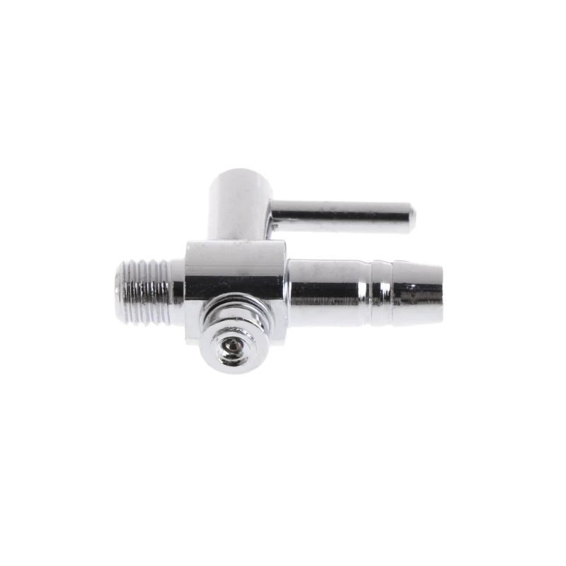 

Aquarium Fish Tank Air Pump Flow Stainless Steel Lever Control Valve Distributor