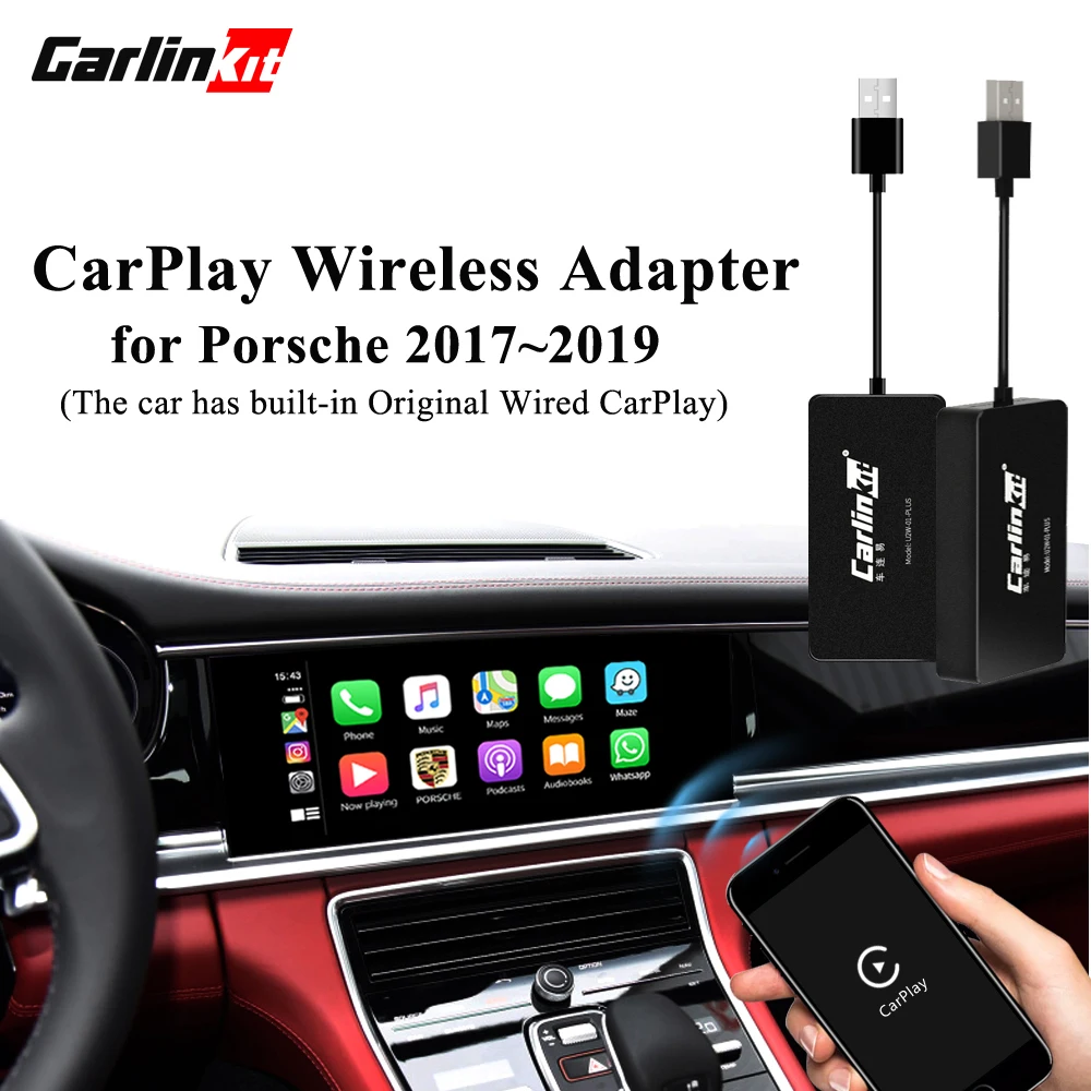 Carlinkit CarPlay беспроводной активатор для Porsche~ Panamera Cayenne автомобиль с CarPlay