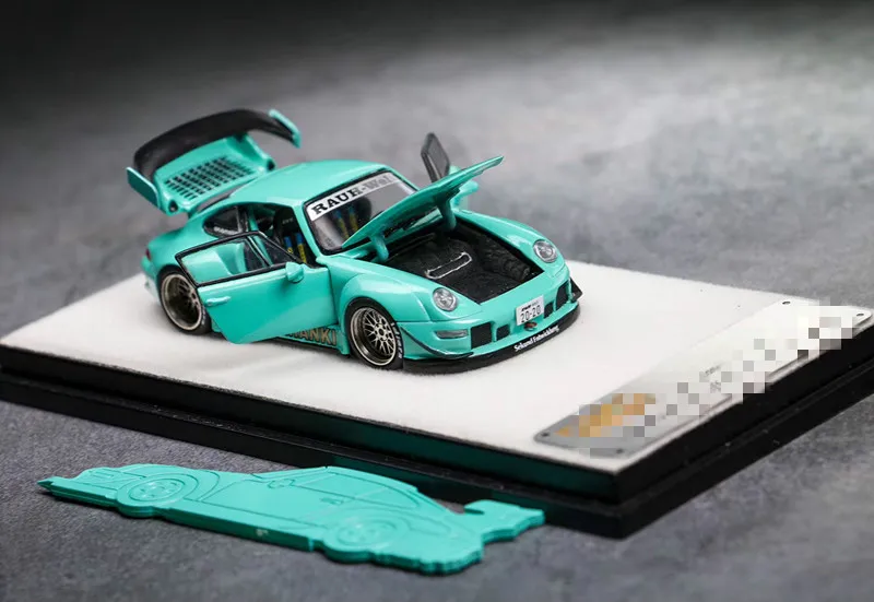 Масштаб 1:64 модель автомобиля из сплава RWB 911 993 964 Полноразмерная миниатюрная