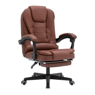 SUNON computer chair, ergonomic, massage, rotating Onleap RGB Computer Chair Lifting up Gaming Chairs for Internet Cafe Light Brown with Footrest